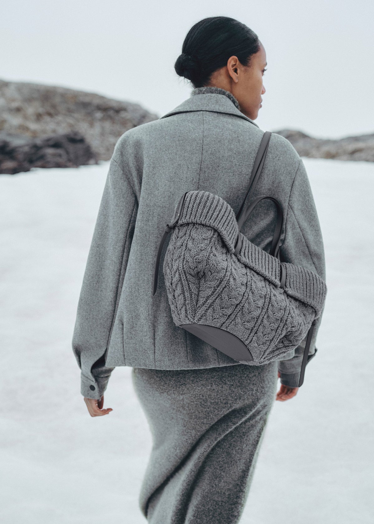PLNE - Cyme Mini - Merino Stone
