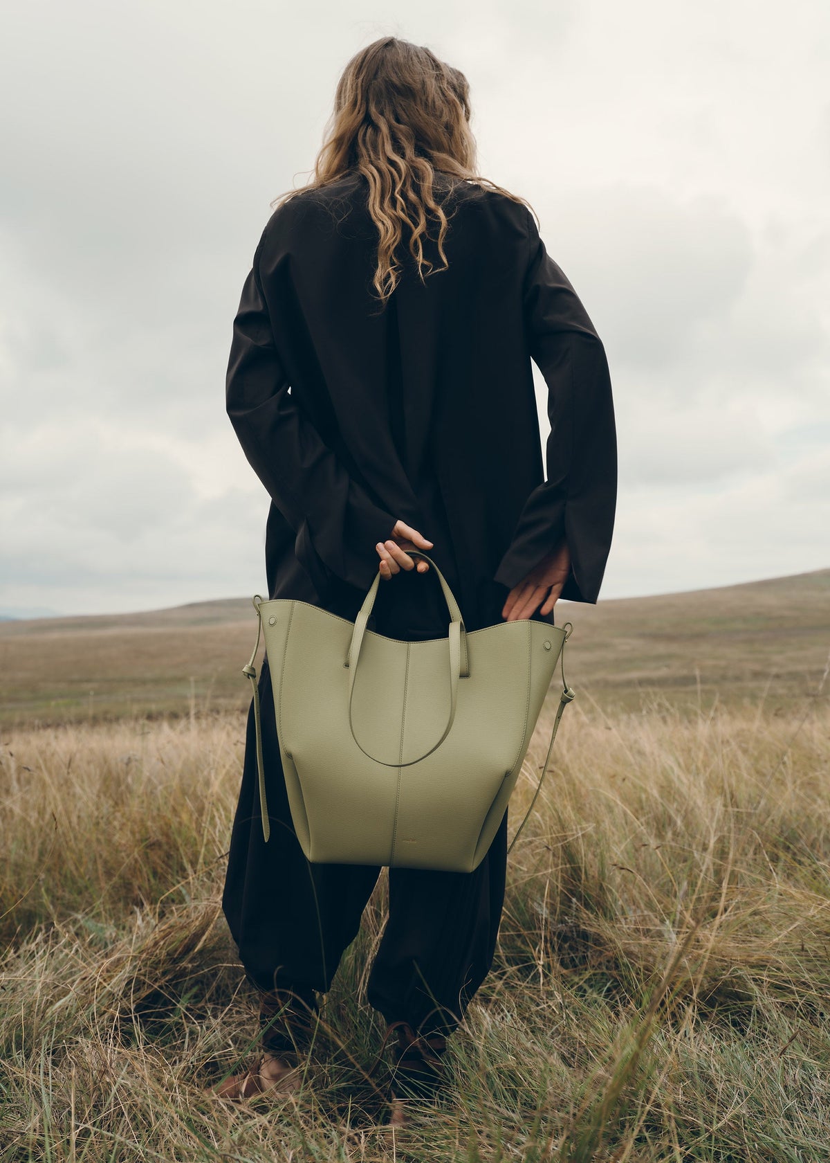 PLNE - Cyme Tote - Textured Linden