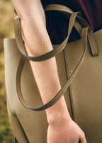 PLNE - Cyme Tote - Textured Smoky Olive
