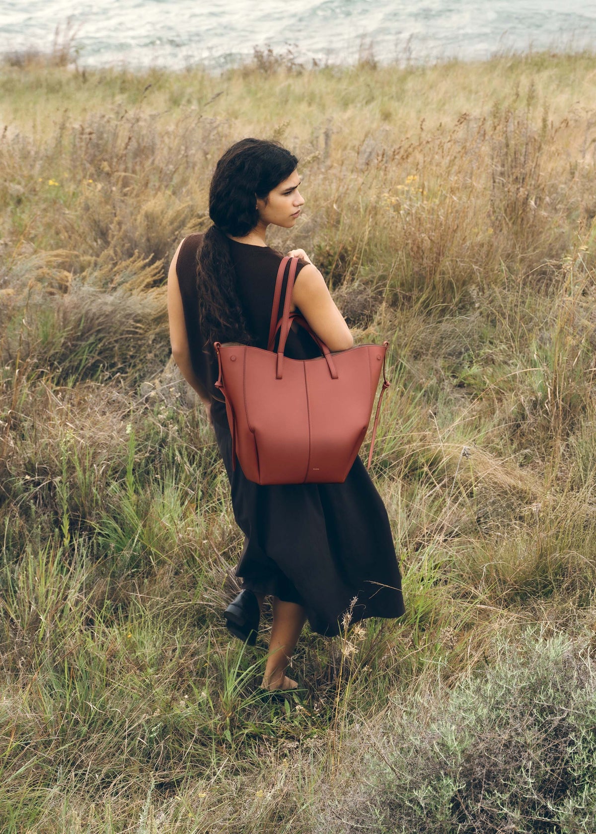 PLNE - Cyme Tote - Textured Terracotta