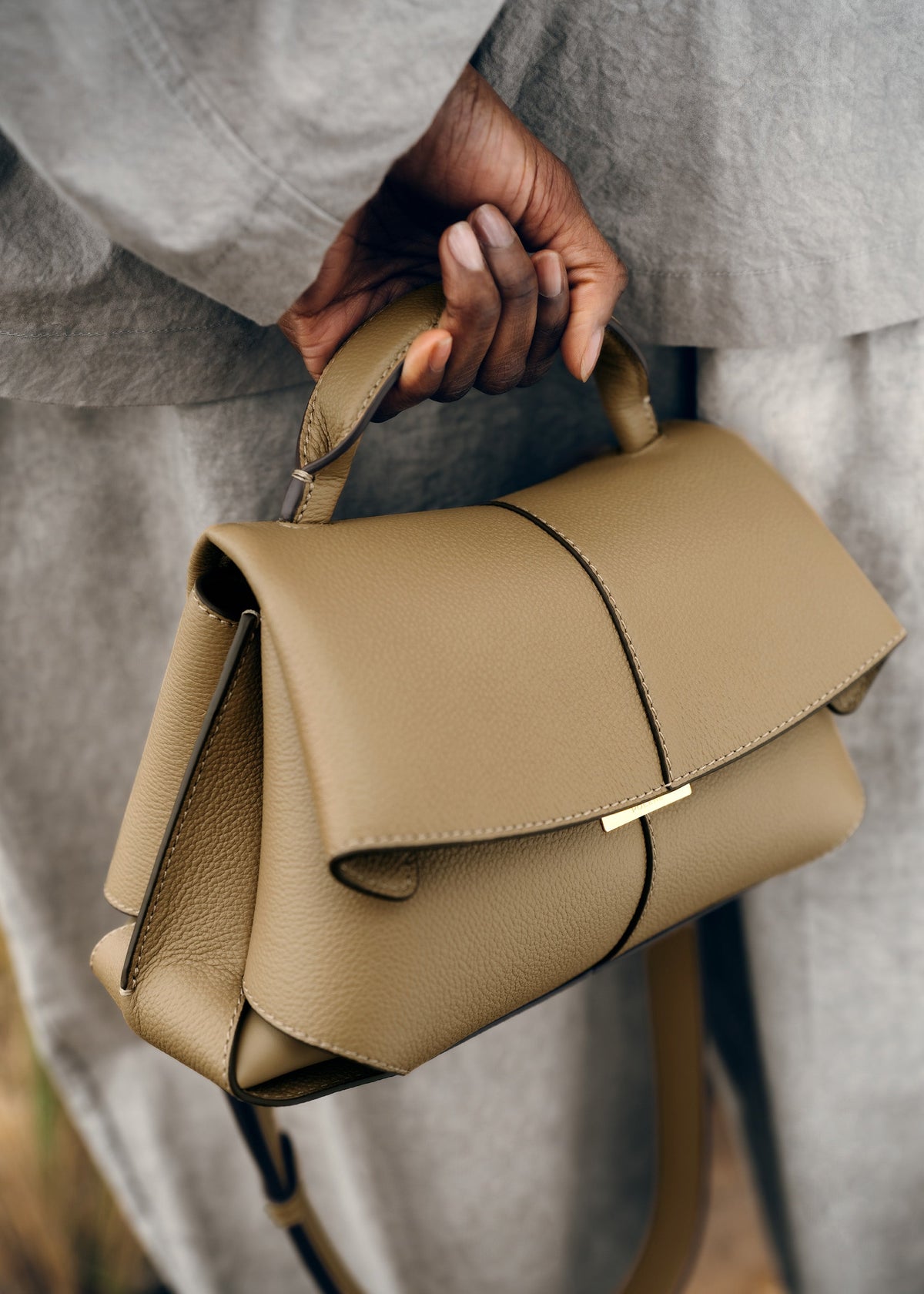 PLNE - Mokki Mini - Textured Smoky Olive