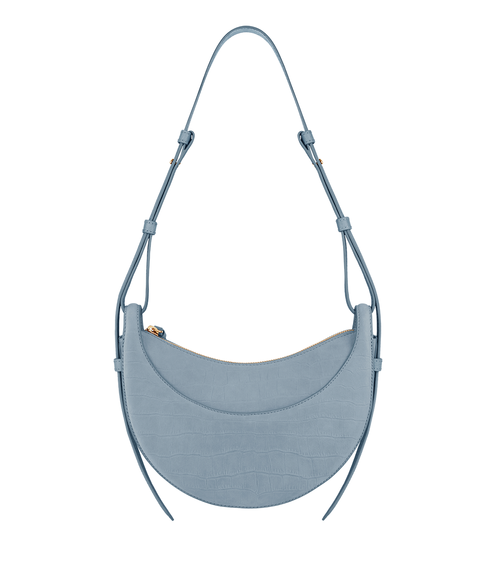 PLNE - Numéro Dix - Crocodile Nubuck Polar