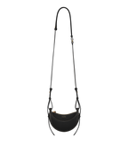 PLNE - Numéro Dix Micro - Smooth Black with Ecru Stitching